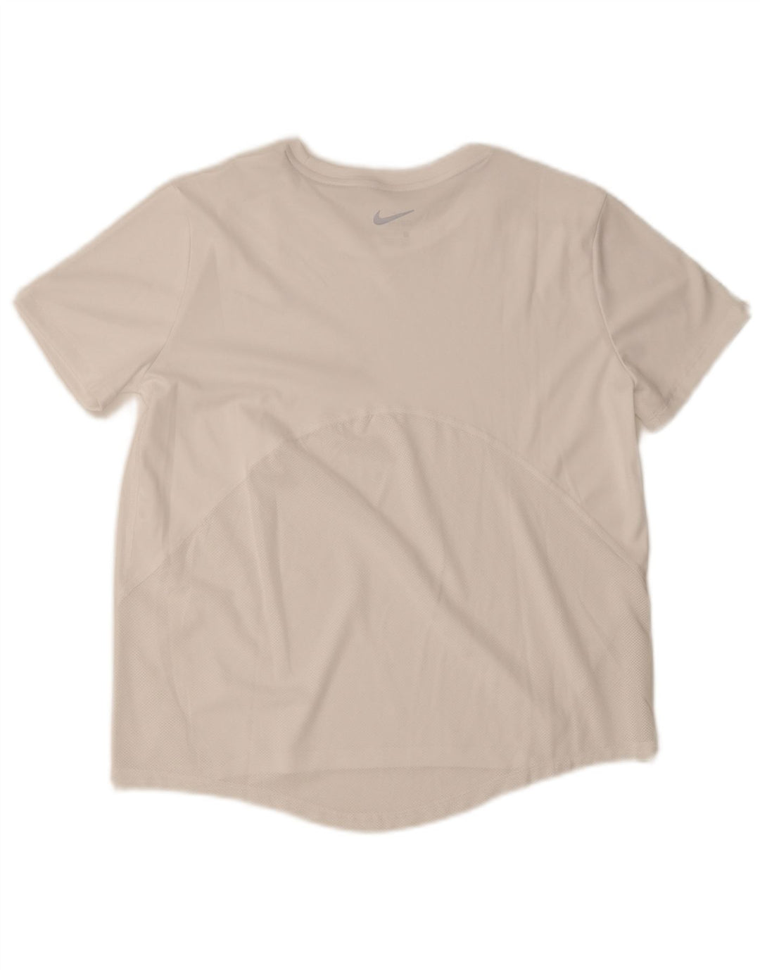 Camiseta Nike Masculina Dri Fit Top Médio Branco