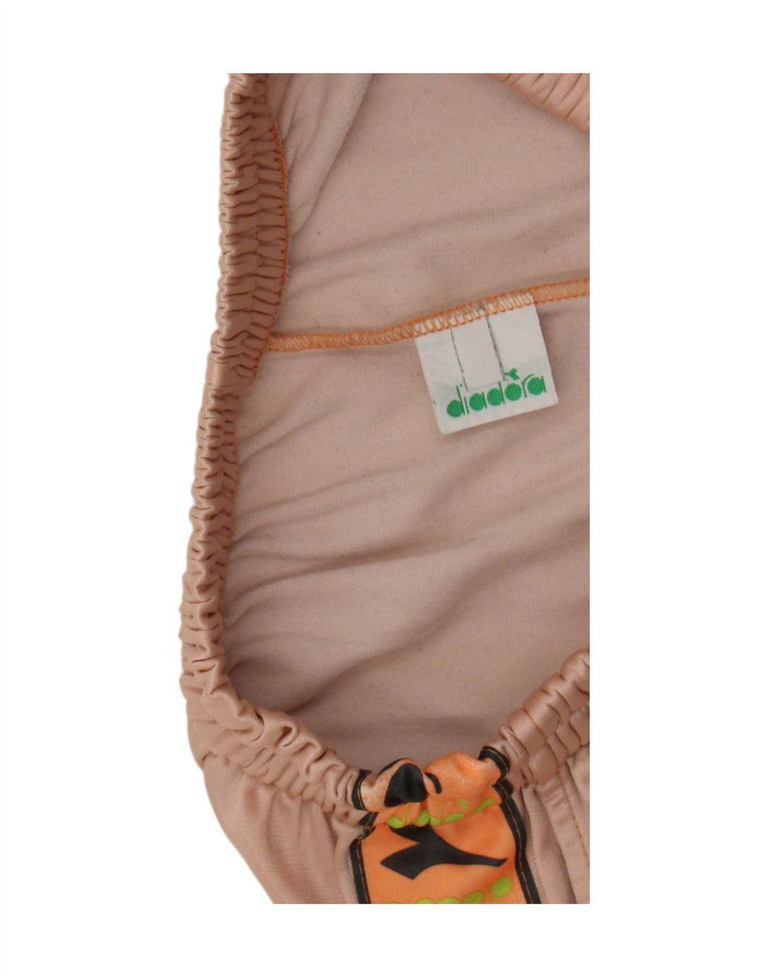 Shorts esportivos femininos Diadora UK 12 médio laranja