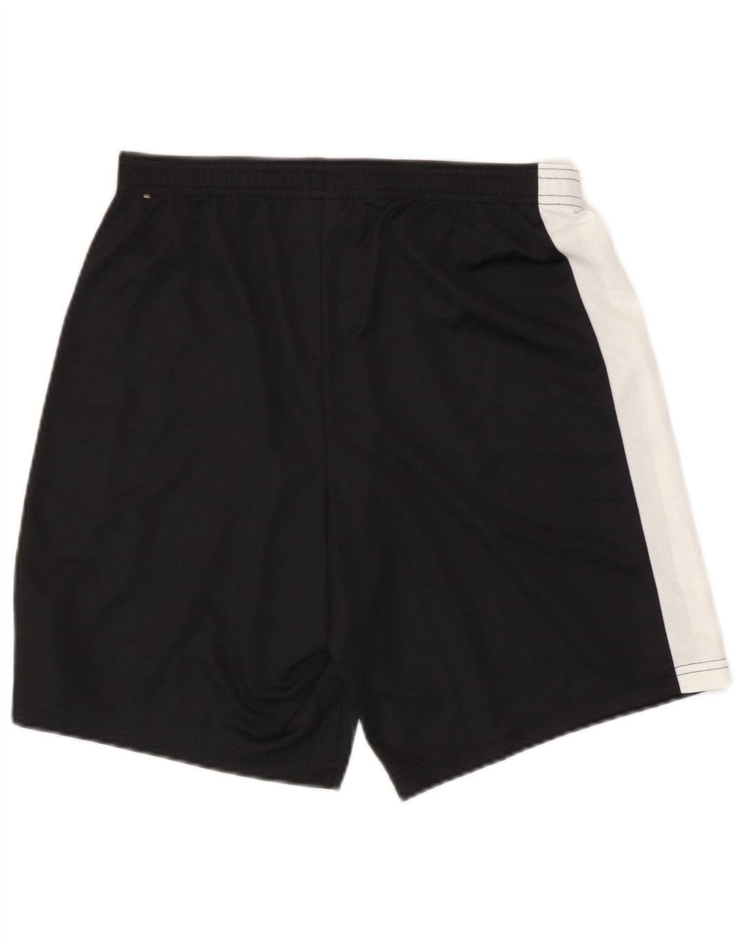 Shorts esportivos masculinos Nike Dri Fit Slim Fit pequeno preto colorblock poliéster