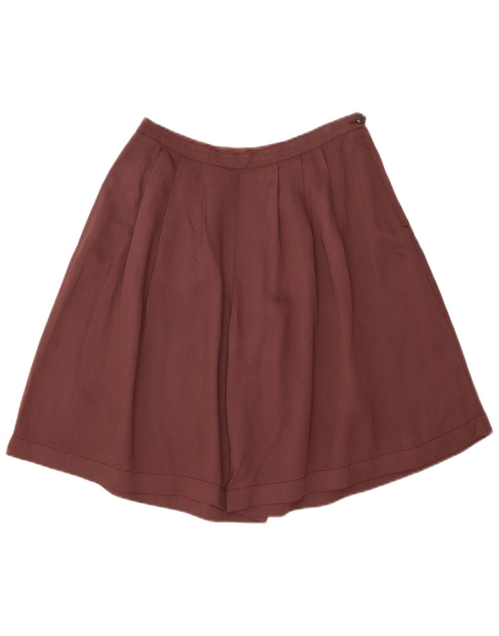 Saia feminina VINTAGE em linha A W28 médio Borgonha