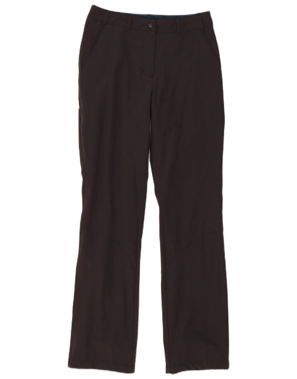 Rohan Calça feminina bootcut chino UK 8 pequena W30 L33 cinza poliamida