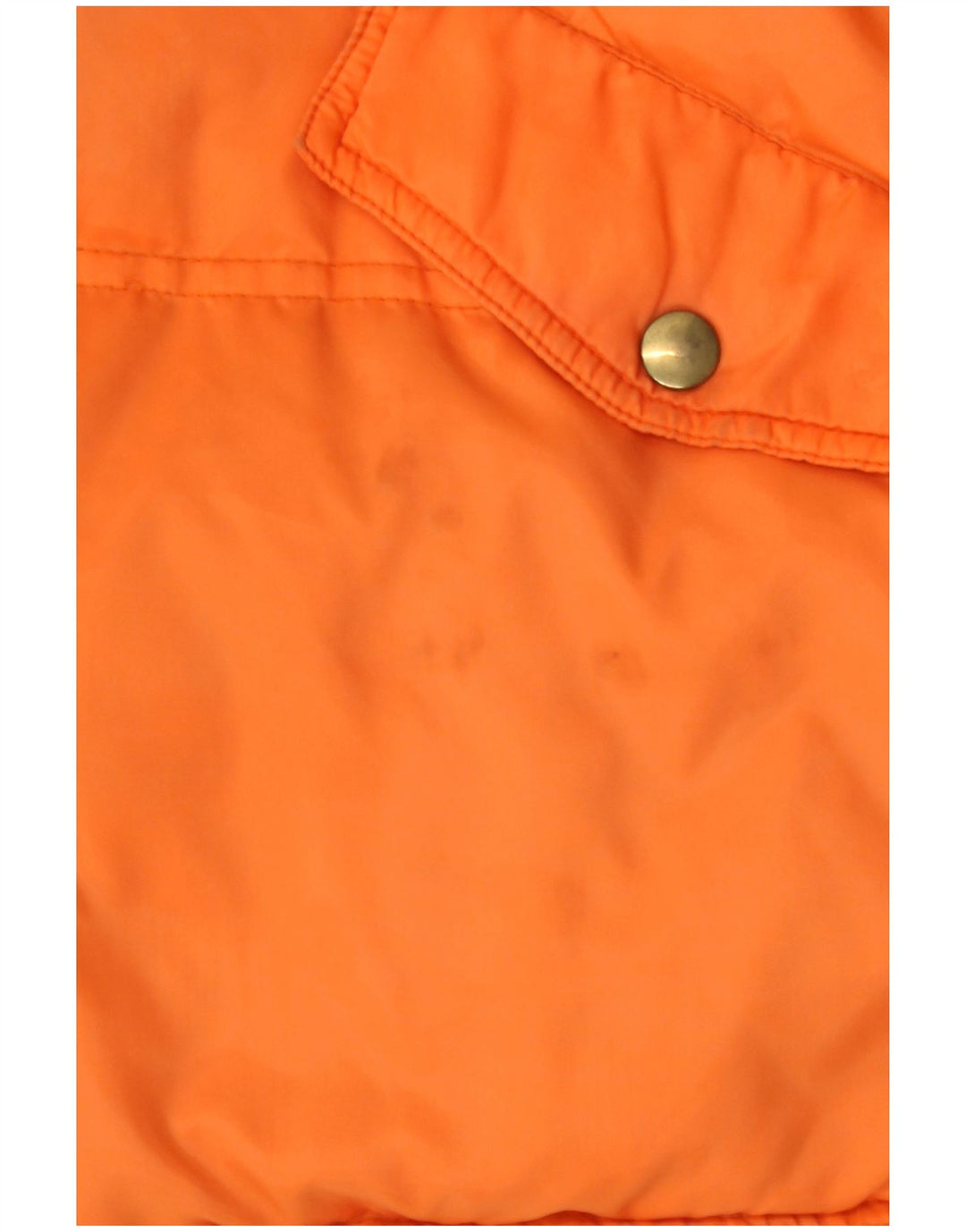 Jaqueta acolchoada masculina Cacao UK 40 grande laranja