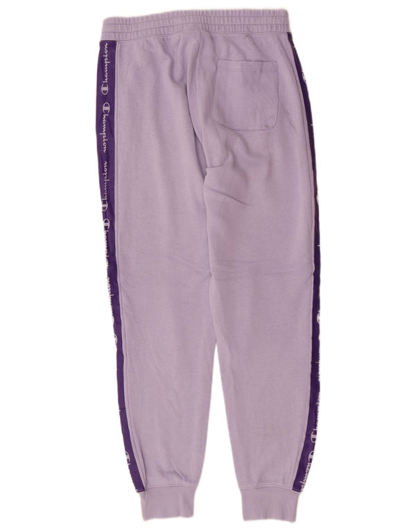 Calça de treino feminina Champion Joggers UK 14 Medium Purple Colourblock
