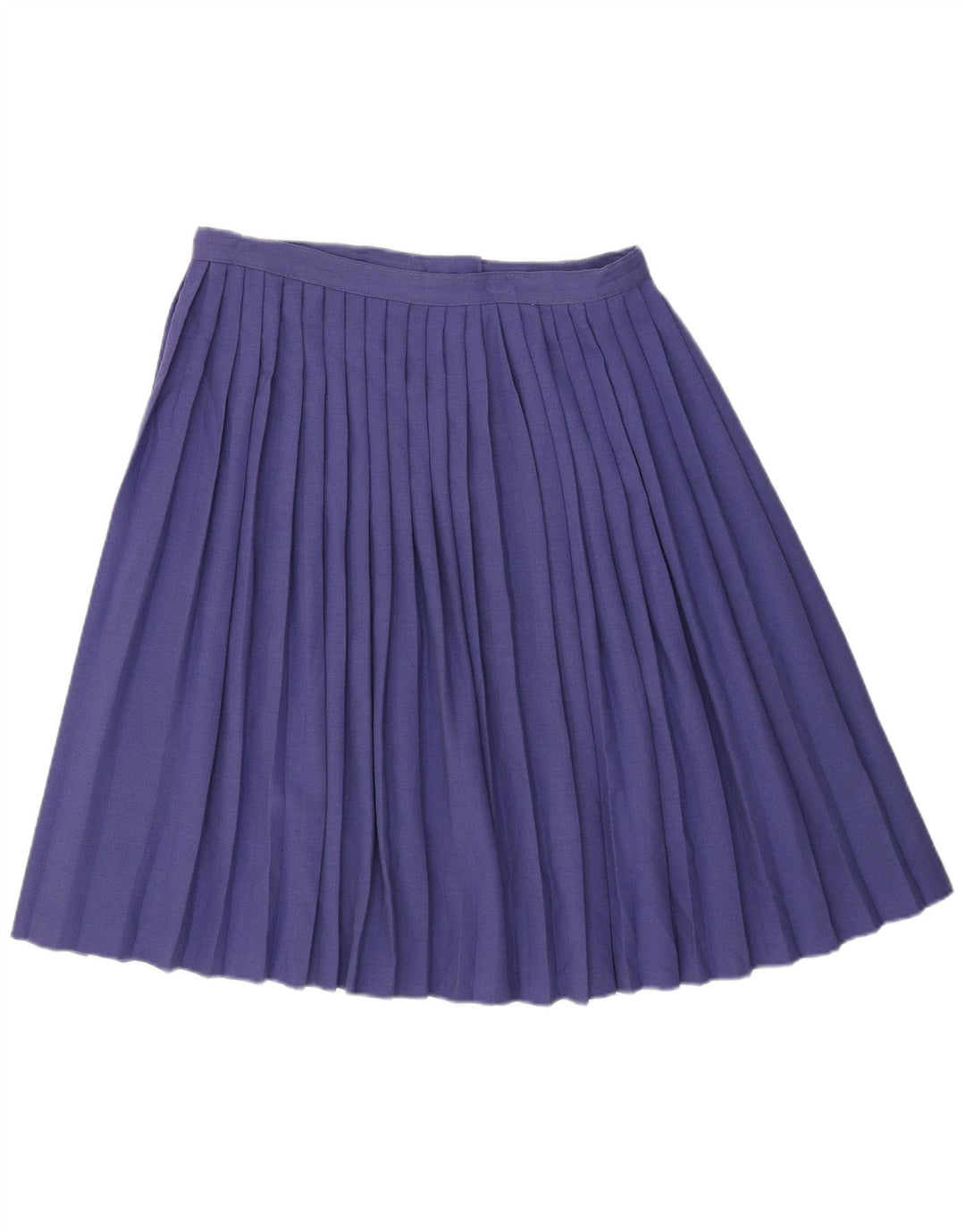 Saia plissada feminina vintage W32 grande roxa