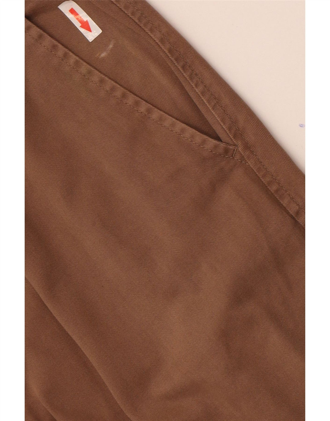 Calça Chino Masculina Marks & Spencer Regular Fit W36 L29 Algodão Marrom