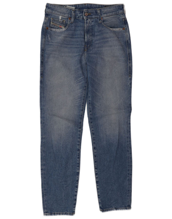 Diesel Mens Slim Jeans W27 L32 Azul Algodão