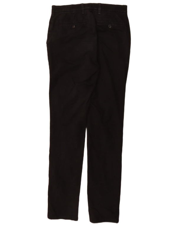 Calça Chino Masculina Slim Marks & Spencer W30 L35 Algodão Preto