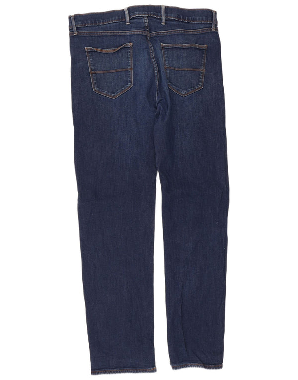 Jeans retos masculinos Marks & Spencer W38 L33 algodão azul