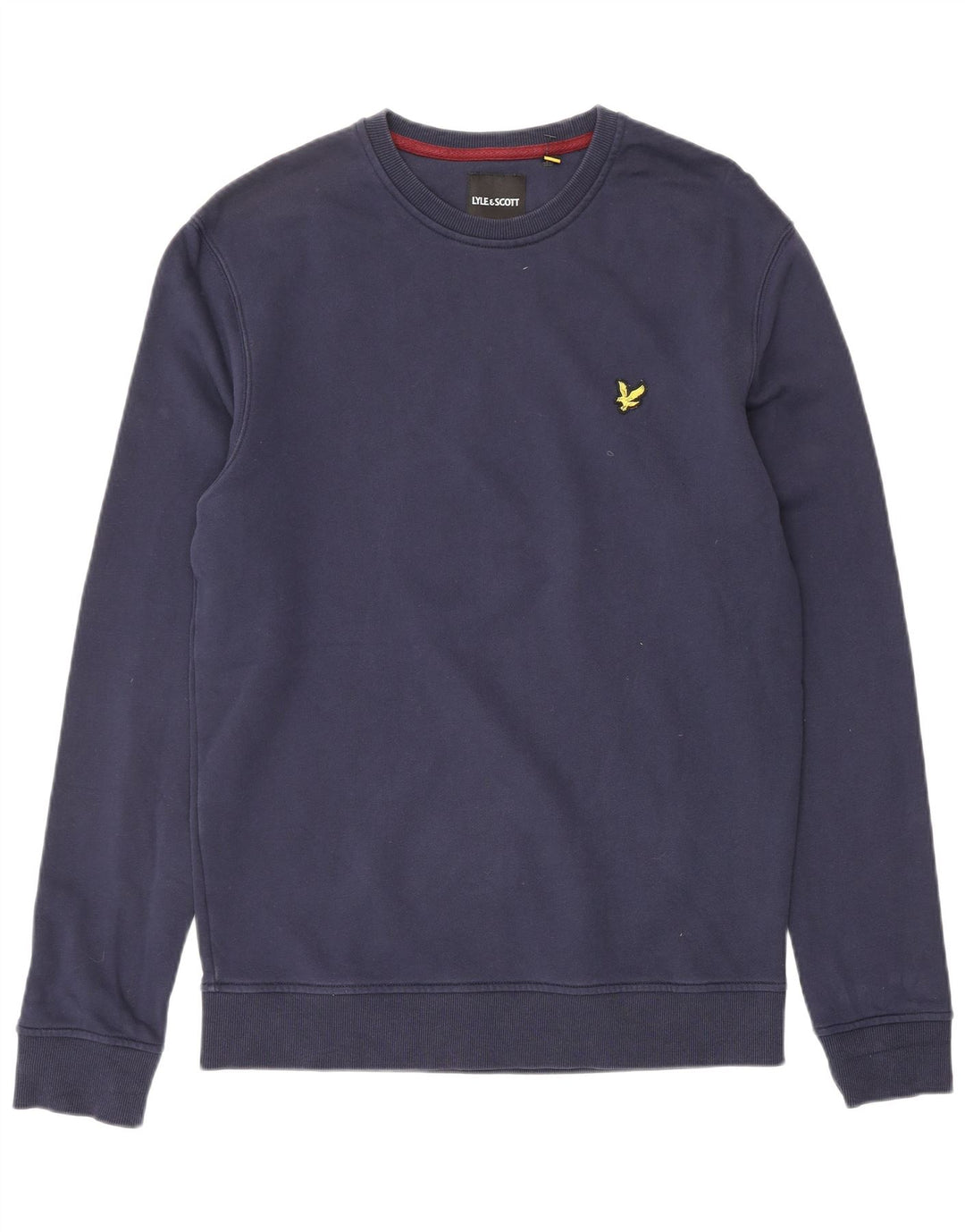 LYLE & SCOTT moletom masculino jumper médio azul marinho