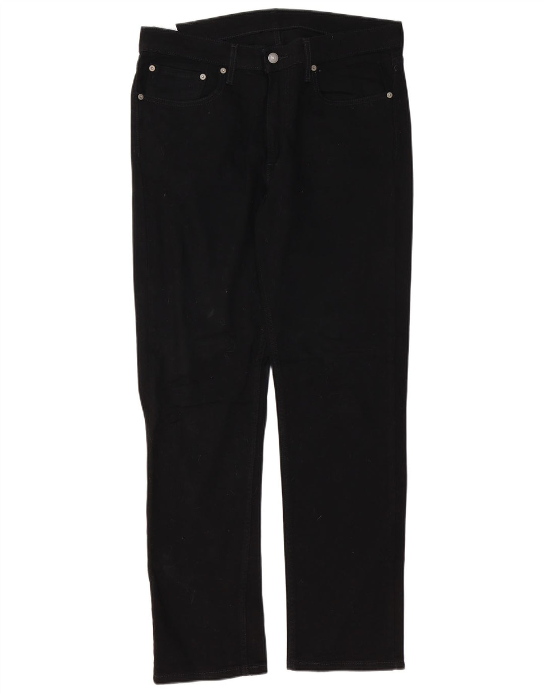 Jeans Levis 514 Straight Masculino W34 L32 Algodão Preto