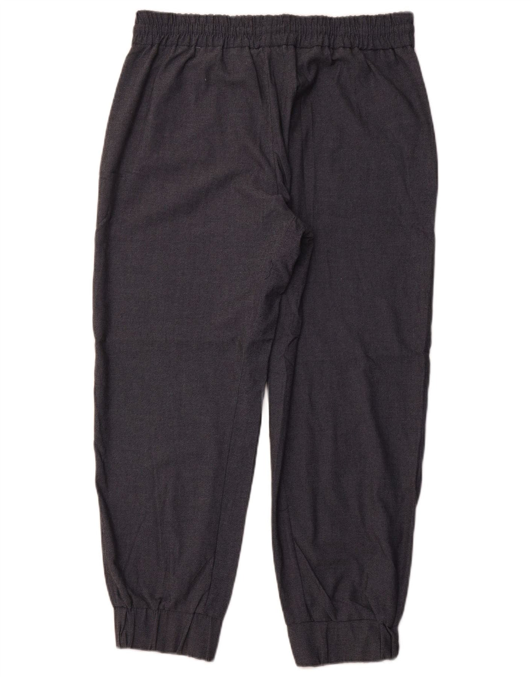 Calça jogger feminina ZARA Chino XL W32 L27 cinza poliéster