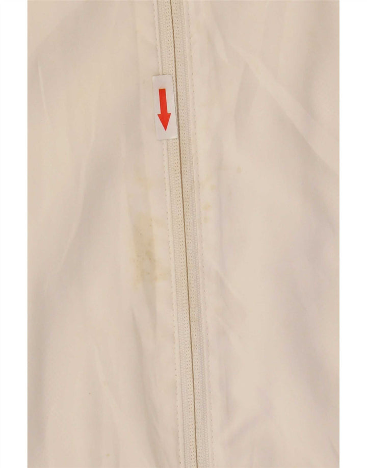 Puma Mens Treino Top Jaqueta Grande Poliéster Colorblock Branco