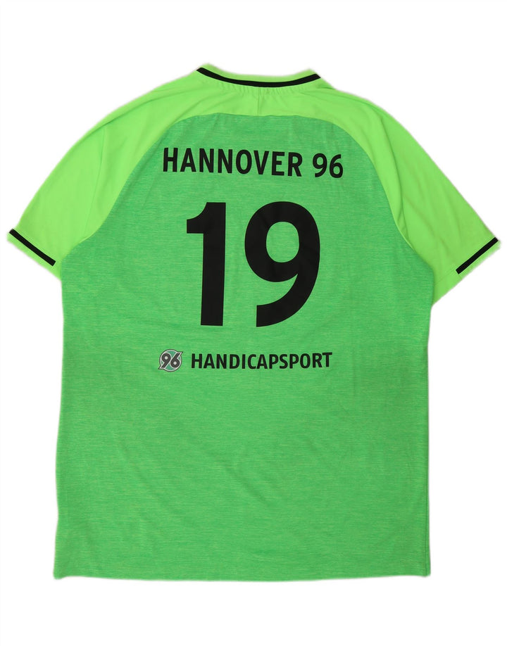 Camiseta gráfica masculina Jako Top 2XL poliéster colorblock verde