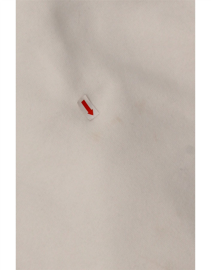 HOLLISTER moletom com capuz masculino grande algodão branco