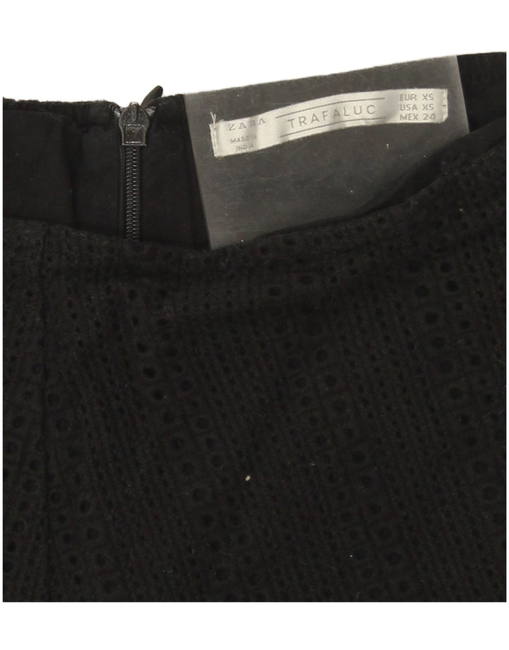 Zara Mulher Trafaluc Hot Pants XS W24 Preto