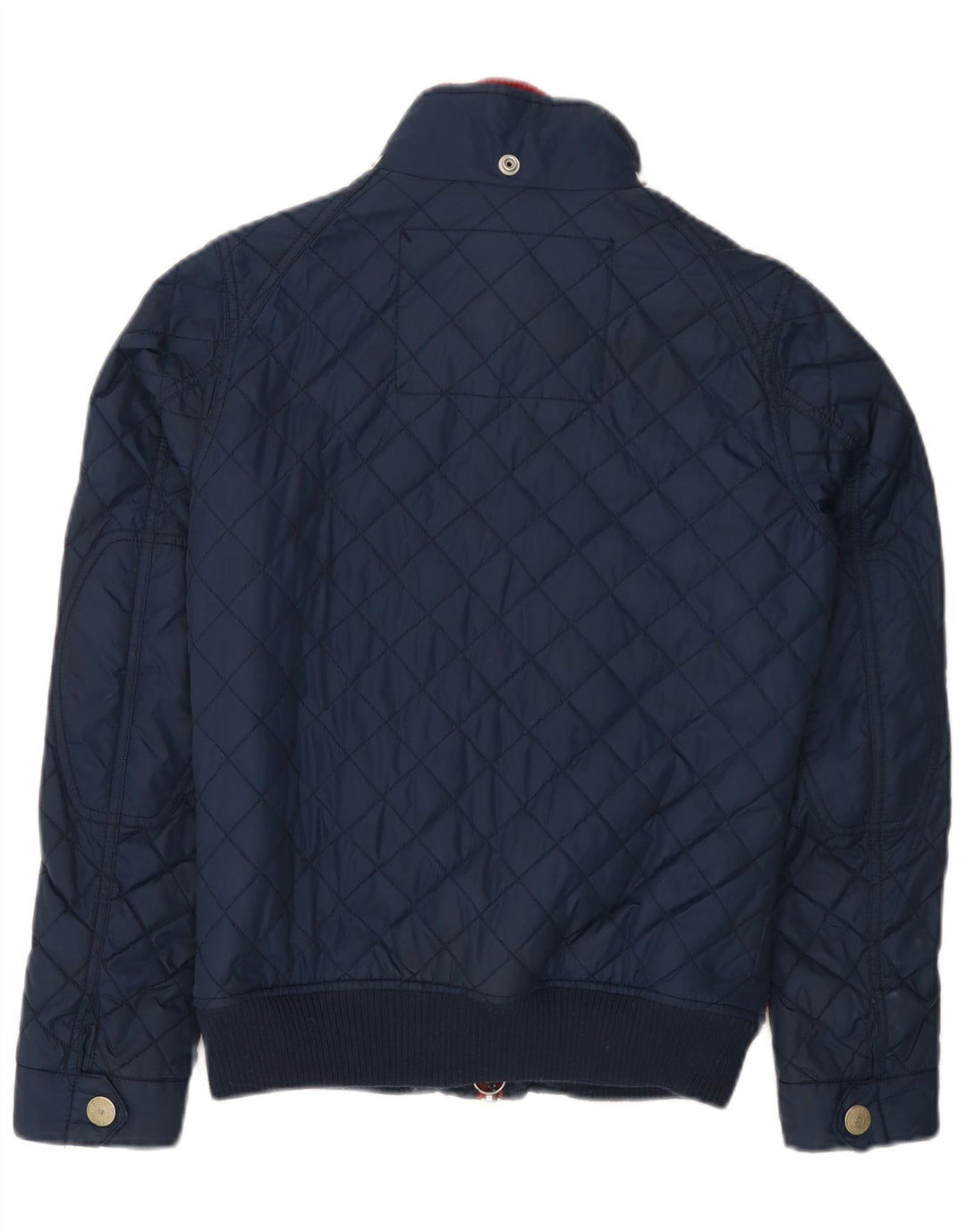 Jaqueta acolchoada feminina Superdry UK 14 médio azul marinho nylon