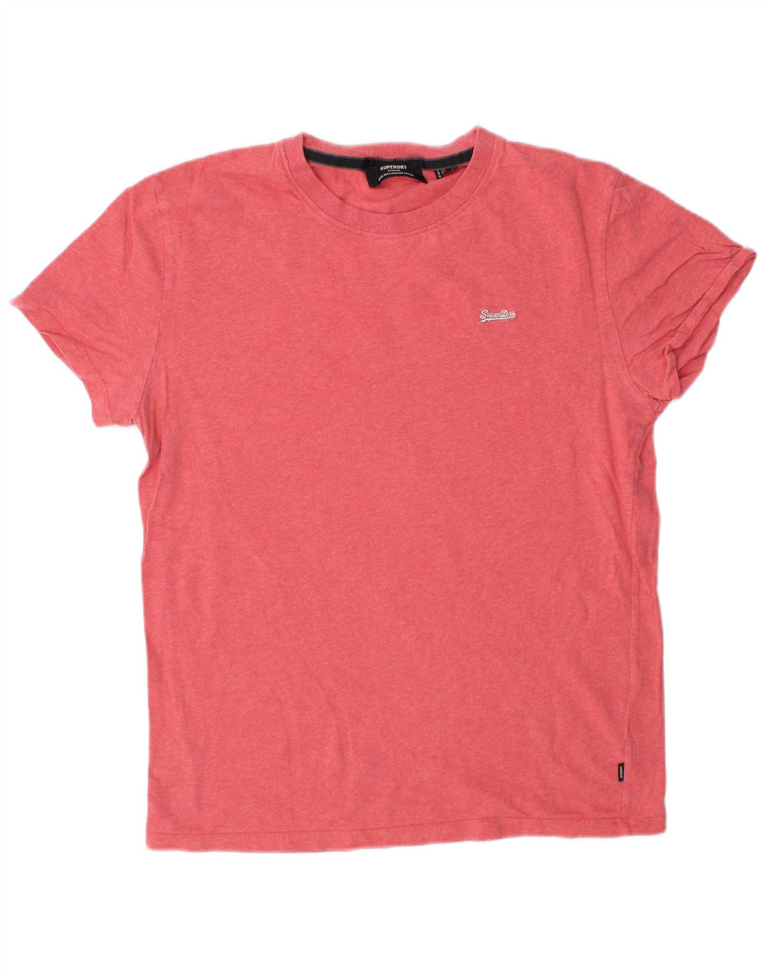 Camiseta masculina SUPERDRY rosa médio