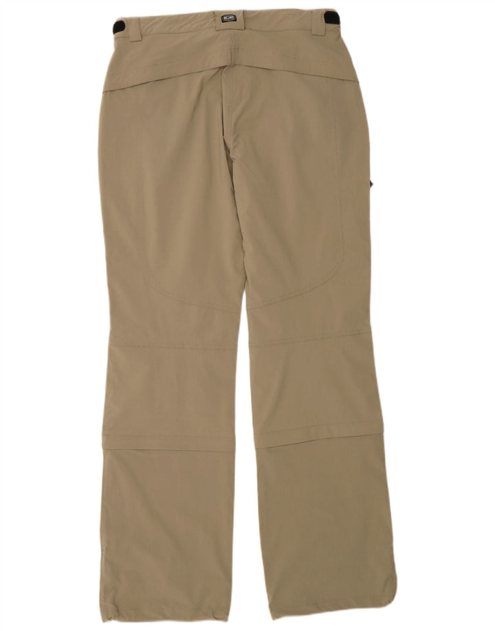 Calça cargo feminina Icepeak para caminhada UE 40 médio W30 L32 poliéster cáqui