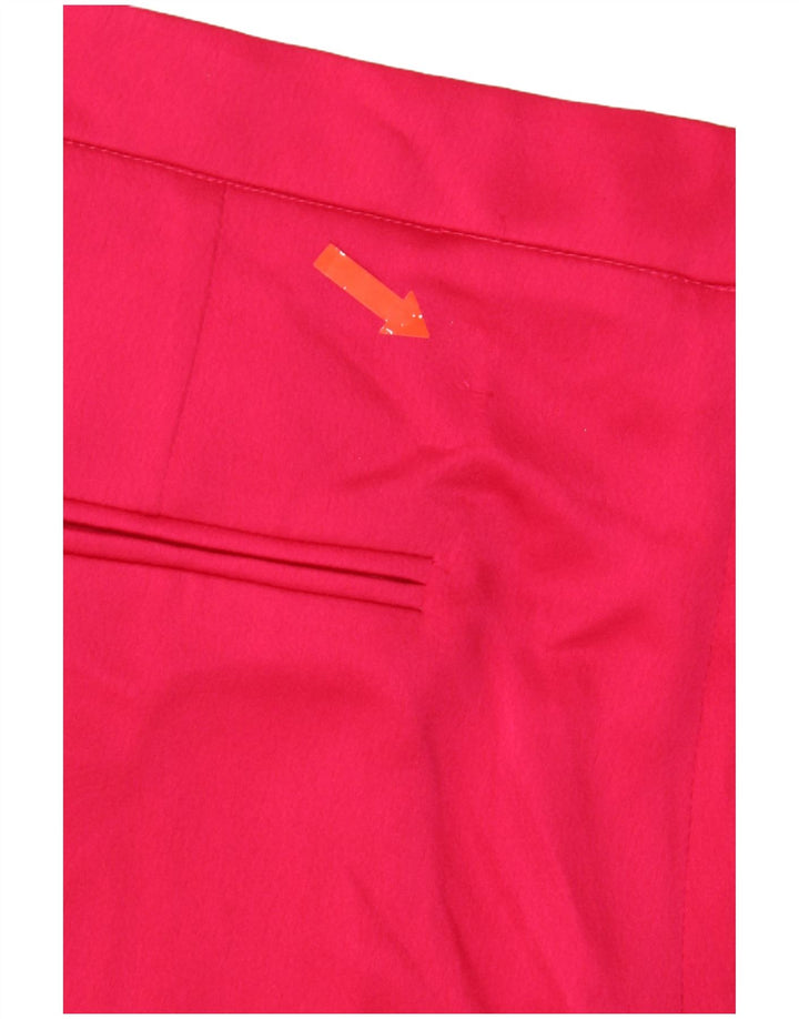Calça Chino Feminina Bootcut Coast UK 16 Grande W36 L32 Poliéster Rosa