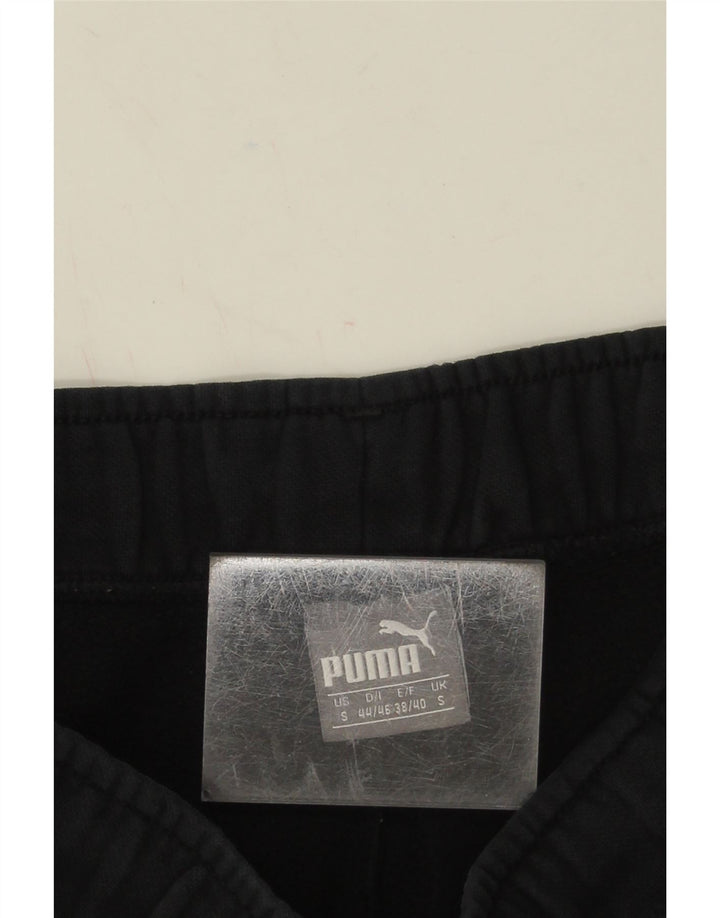 Calça esportiva masculina Puma Graphic Joggers pequena preta