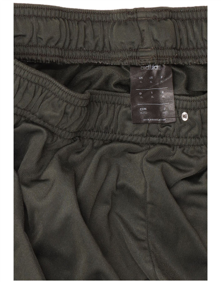 Calça de treino masculina Adidas Joggers XL verde poliéster