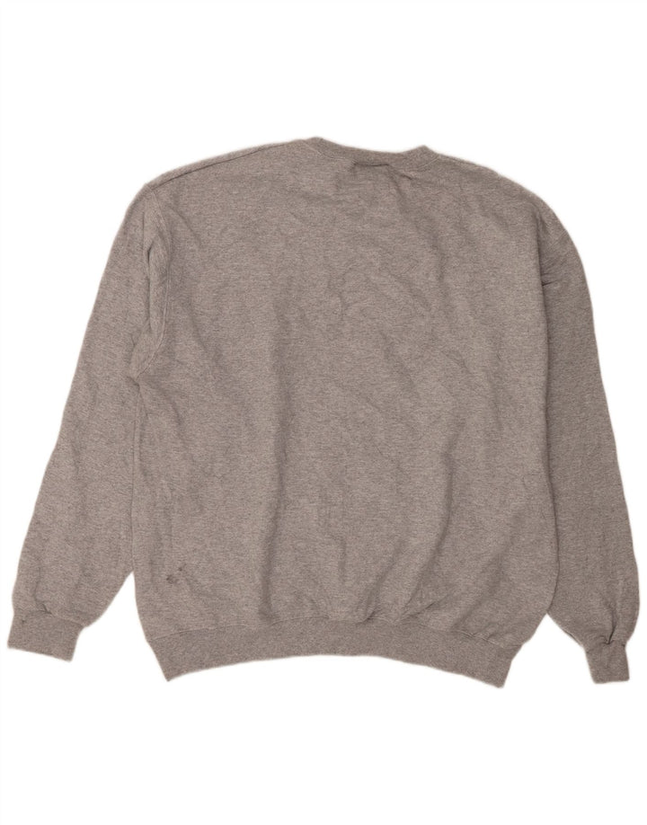 Moletom masculino Champion Summit Graphic Jumper XL cinza manchado de algodão