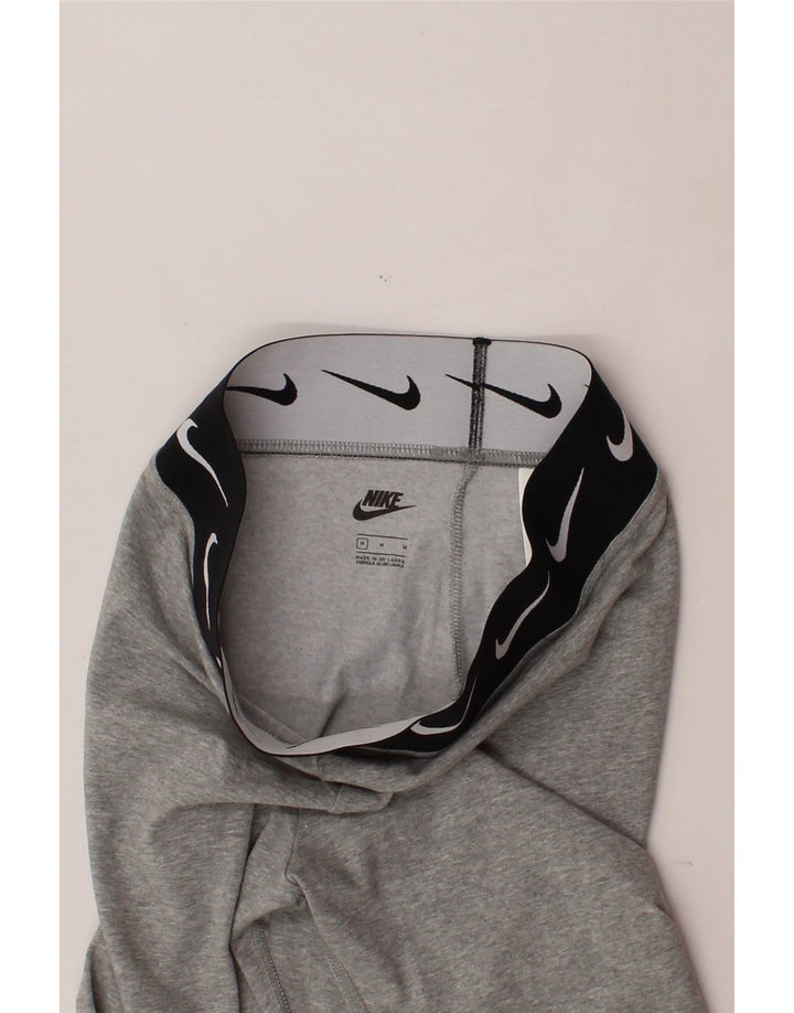 NIKE Womens Graphic Leggings UK 12 Medium  Grey Cotton Vintage Nike and Second-Hand Nike from Messina Hembry 