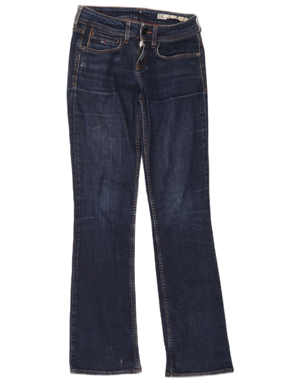 Tommy Hilfiger Masculino Rhonda Bootcut Jeans W29 L34 Azul Algodão