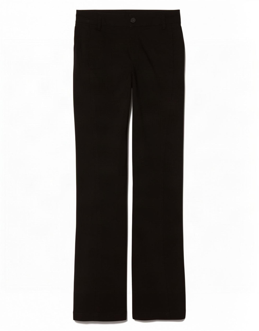 Zara Calça feminina casual bootcut pequena W26 L30 preta