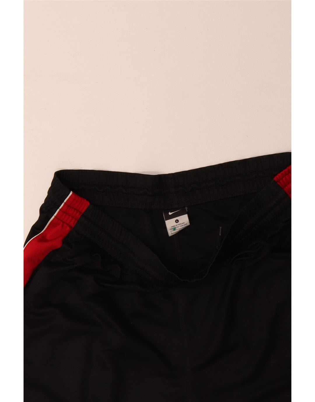 Shorts esportivos masculinos NIKE grande poliéster colorblock preto