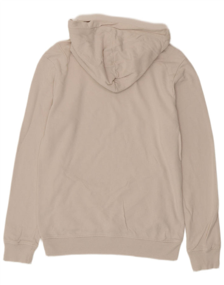 ALL SAINTS moletom com capuz masculino XS algodão branco