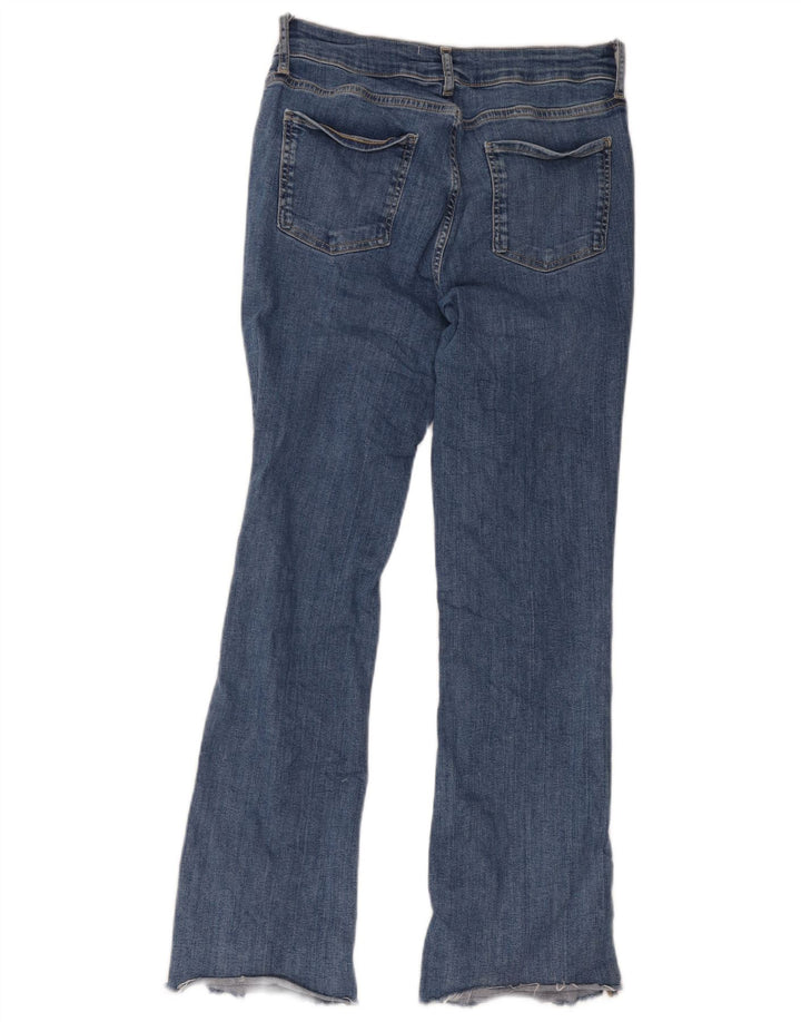 Zara Jeans Bootcut Feminino EU 40 Médio W30 L29 Azul