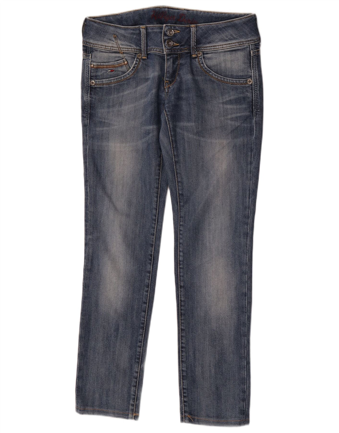 Tommy Hilfiger Jeans Slim Feminino W30 L29 Azul Algodão