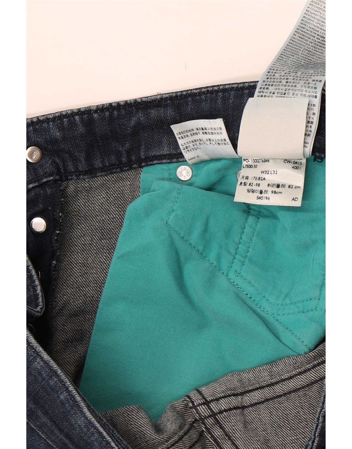Levi's Mens Slim Jeans W32 L32 Azul Algodão