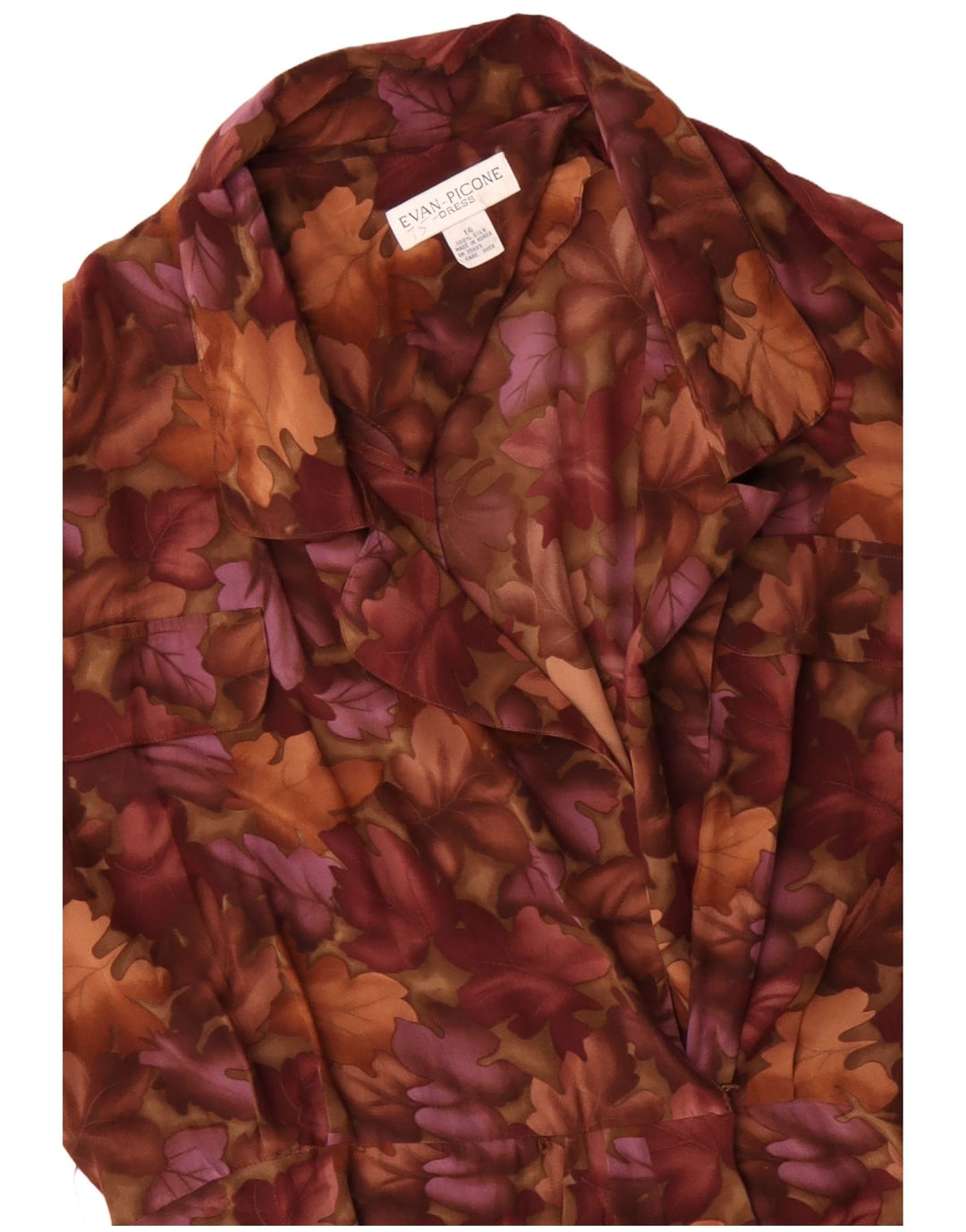 Vestido bodycon feminino EVAN PICONE Reino Unido 14 médio floral multicolorido