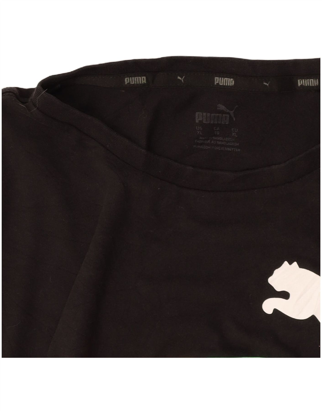 Camiseta gráfica masculina PUMA XL preta