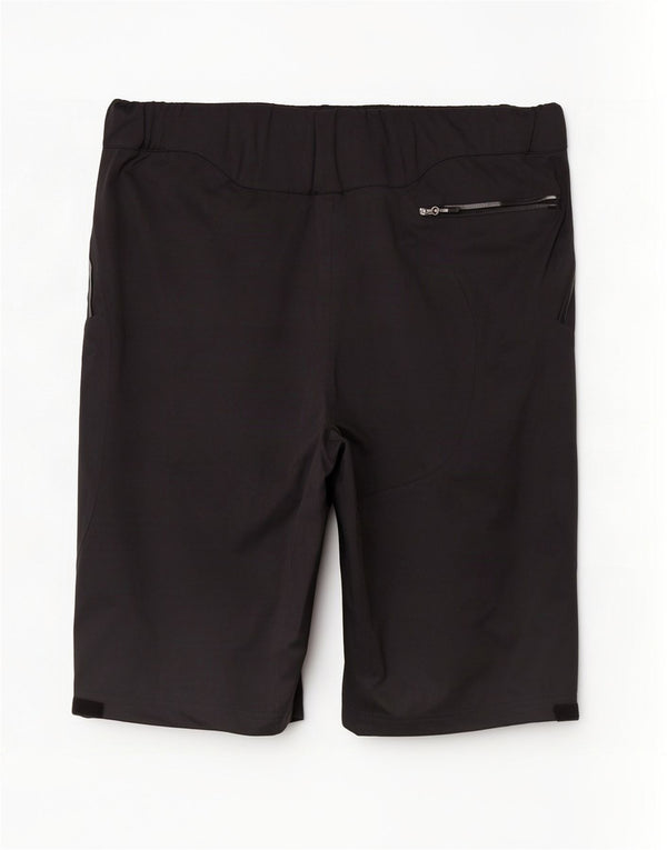 Shorts Cargo para Caminhada Masculino W32 Poliéster Preto Médio