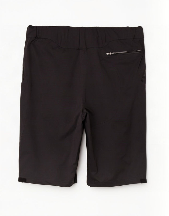 Shorts Cargo para Caminhada Masculino W32 Poliéster Preto Médio
