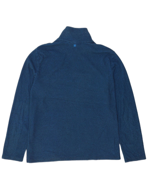 Mountain Warehouse Mens Pulôver Treino Top Listrado Azul Grande