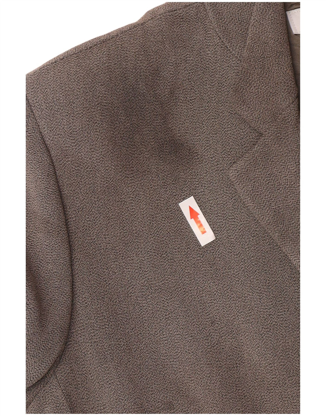 Jaqueta blazer feminina Marella com 2 botões Reino Unido 16 grande viscose cinza