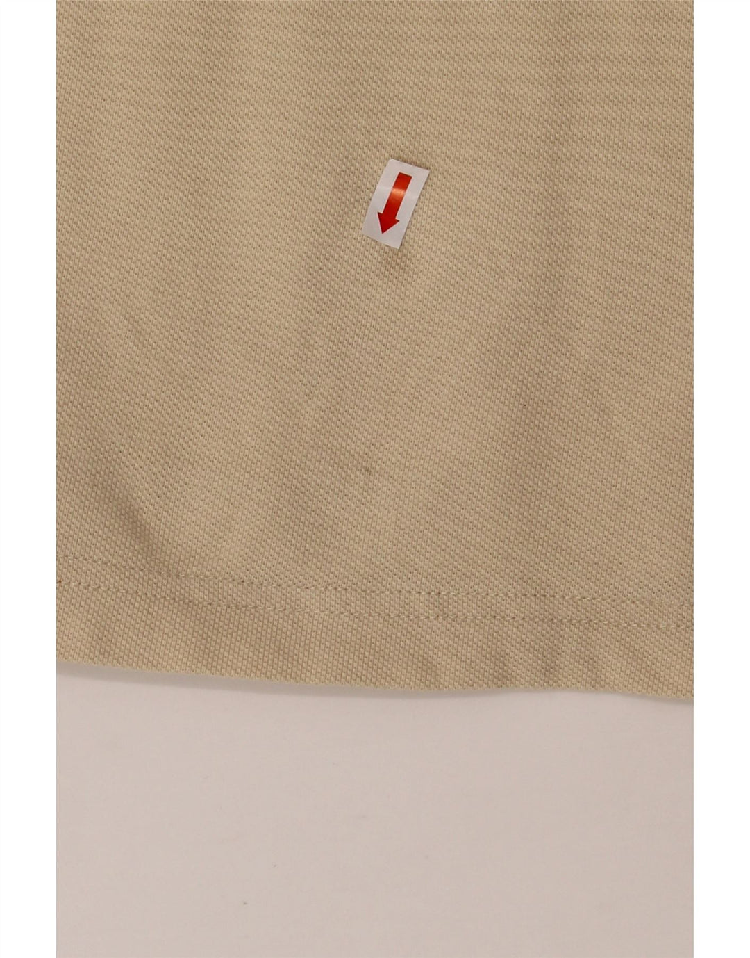 Camisa polo masculina de manga comprida CHAMPION bege médio