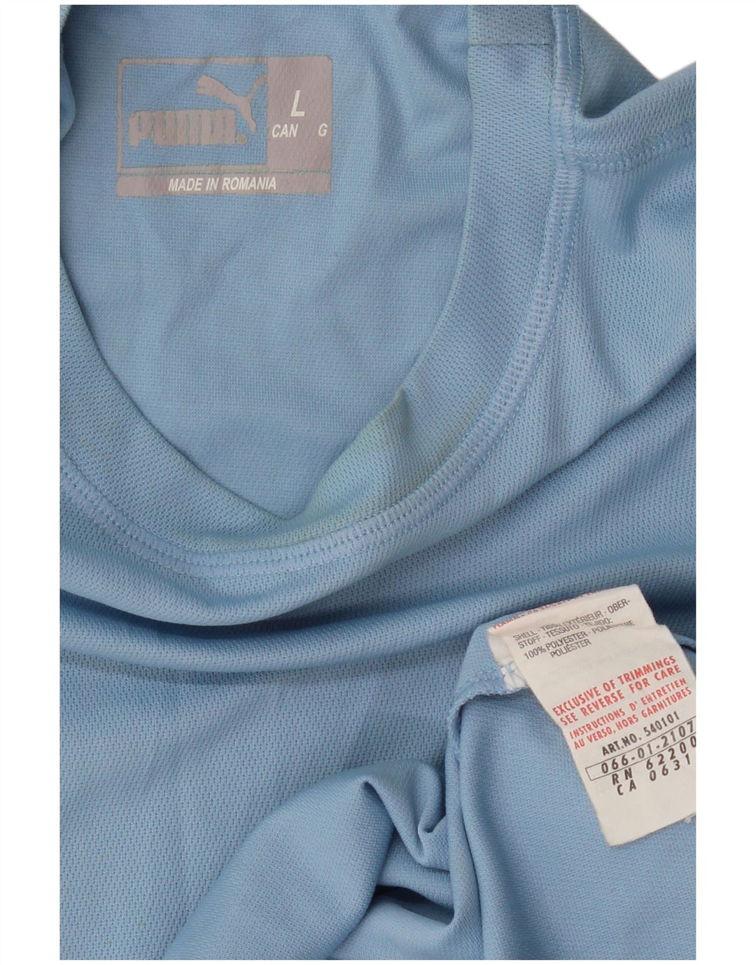 Camiseta masculina PUMA grande poliéster azul