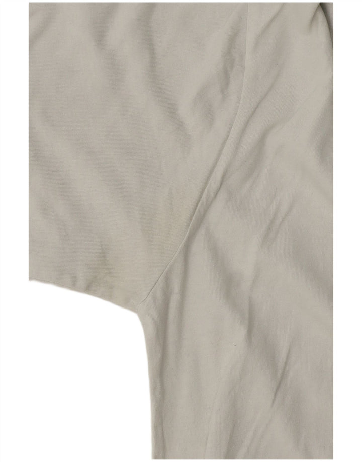 Zara Womens Graphic T-Shirt Top UK 16 Grande Branco