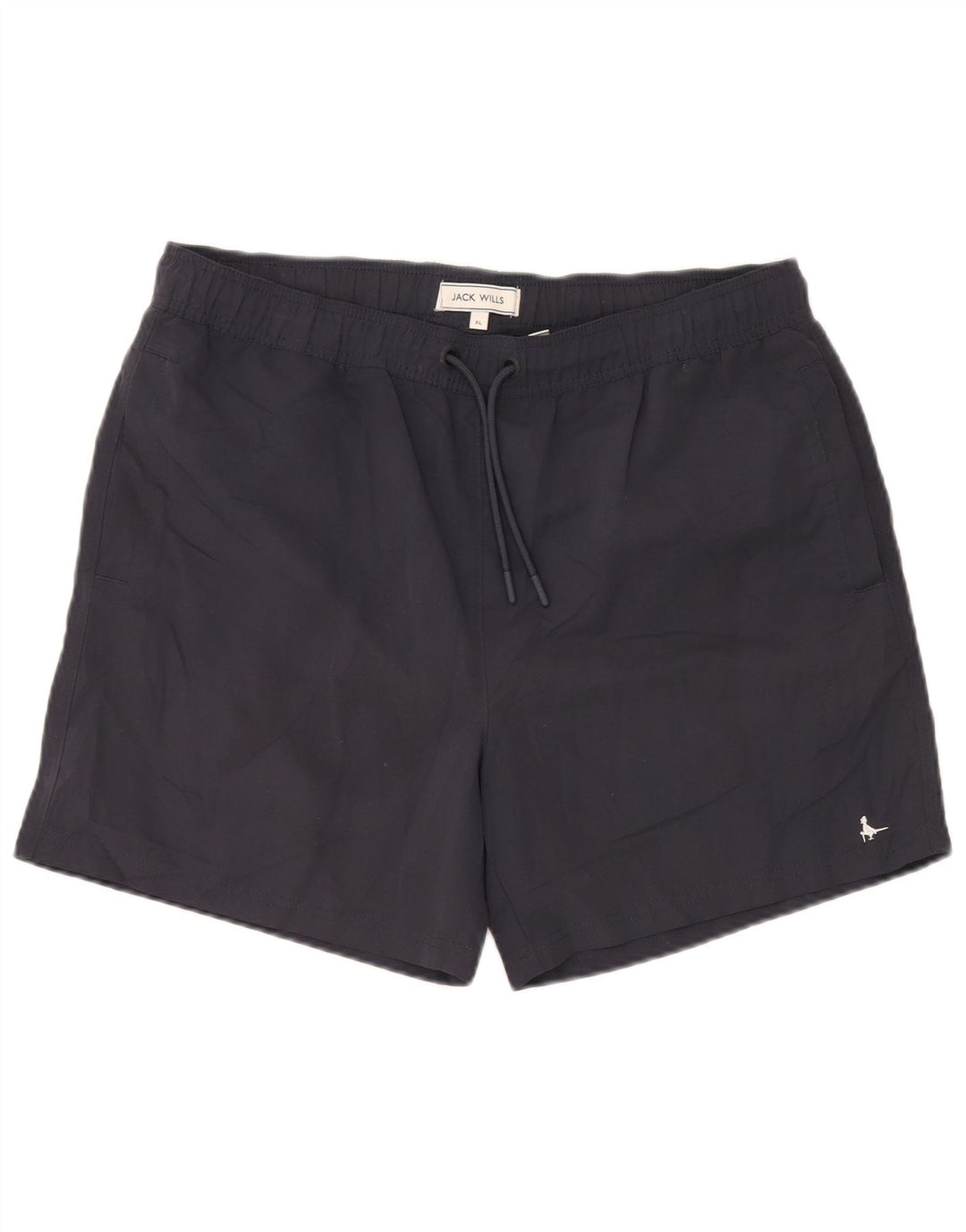 Shorts de natação masculino Jack Wills XL azul marinho poliéster