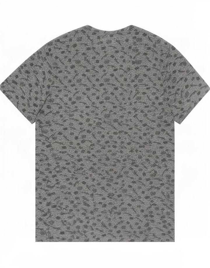 Camiseta gráfica masculina Santa Cruz Top cinza médio poliéster