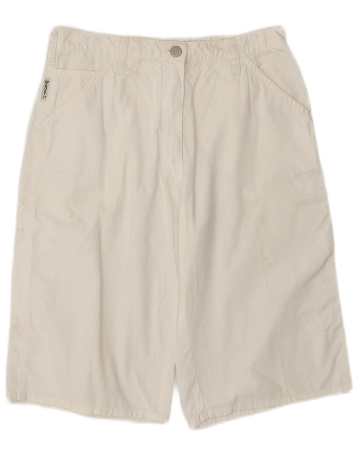 Shorts Cargo Feminino Armani IT 44 Médio W28 Branco