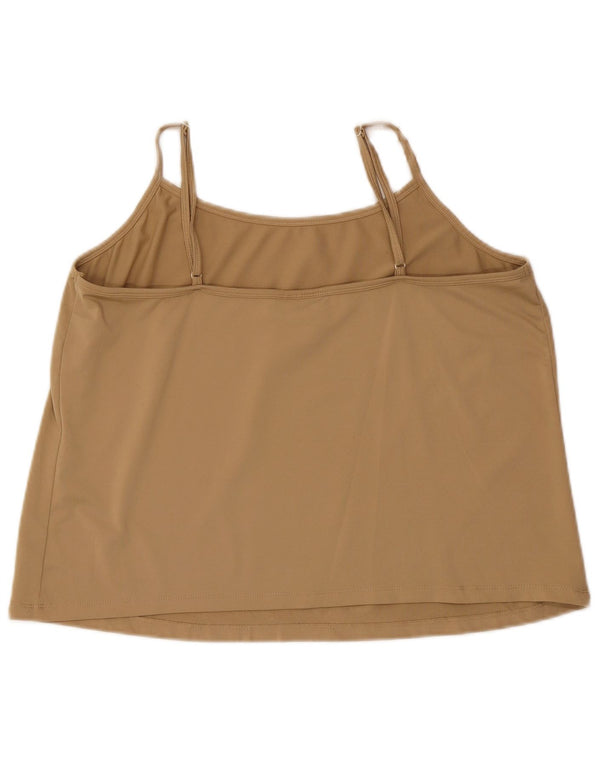 Bryant Womens Cami Top UK 18/20 XL Beige Poliéster