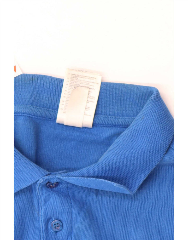 Camisa polo masculina Adidas 2XL algodão azul