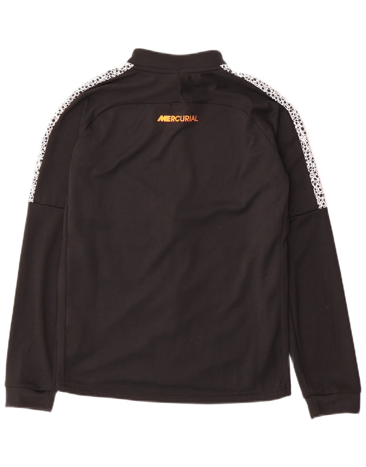 NIKE Boys Cristiano Ronaldo Tracksuit Top Jacket 12-13 Years Large Black