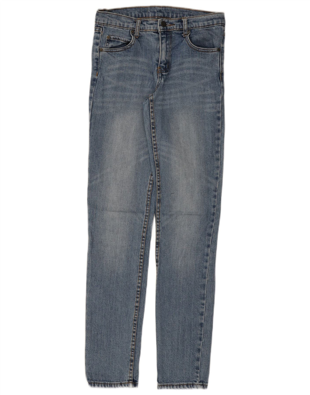 CHEAP MONDAY Mens Slim Jeans W28 L32 Algodão Azul